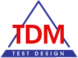company logo TDM Test Design